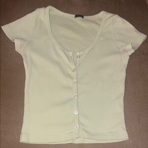 Brandy Melville Button-Up Top